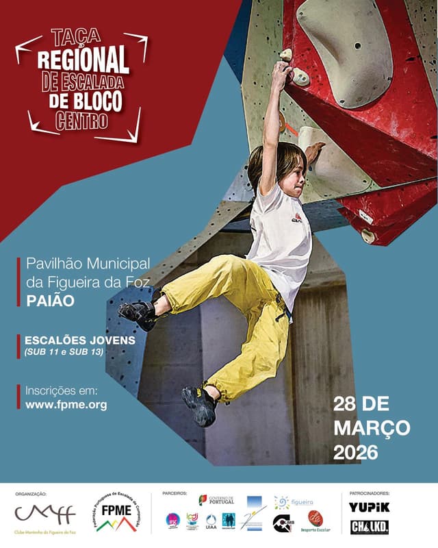 2ª Prova da Taça Regional de Escalada de Bloco - Zona CENTRO- Paião
