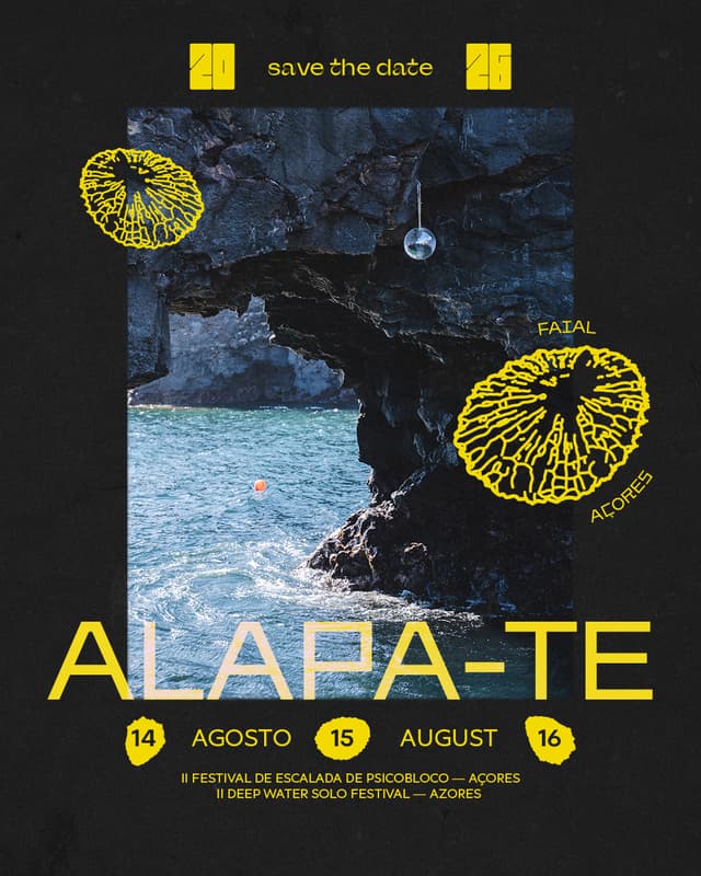 ALAPA-TE 2026 - Festival de Escalada de Psicoblobo Açores