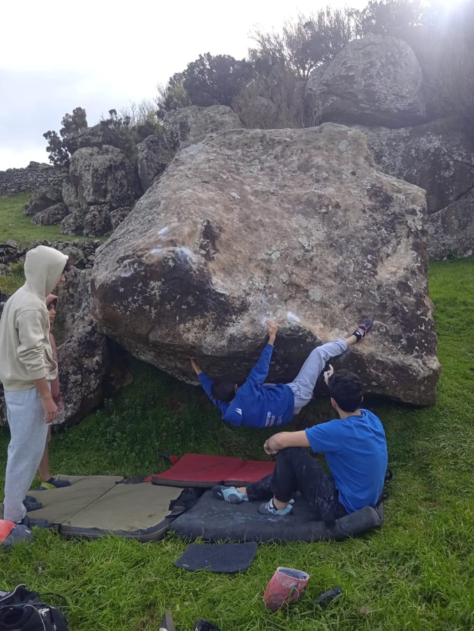 Bouldering Terceira interview attachment